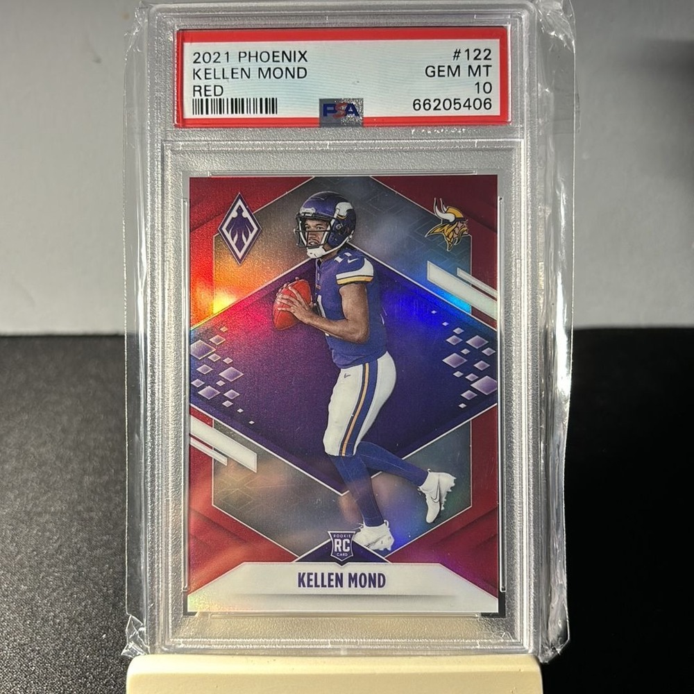 2021 Panini Phoenix Kellen Mond 122 Red PSA GEM MT 10
